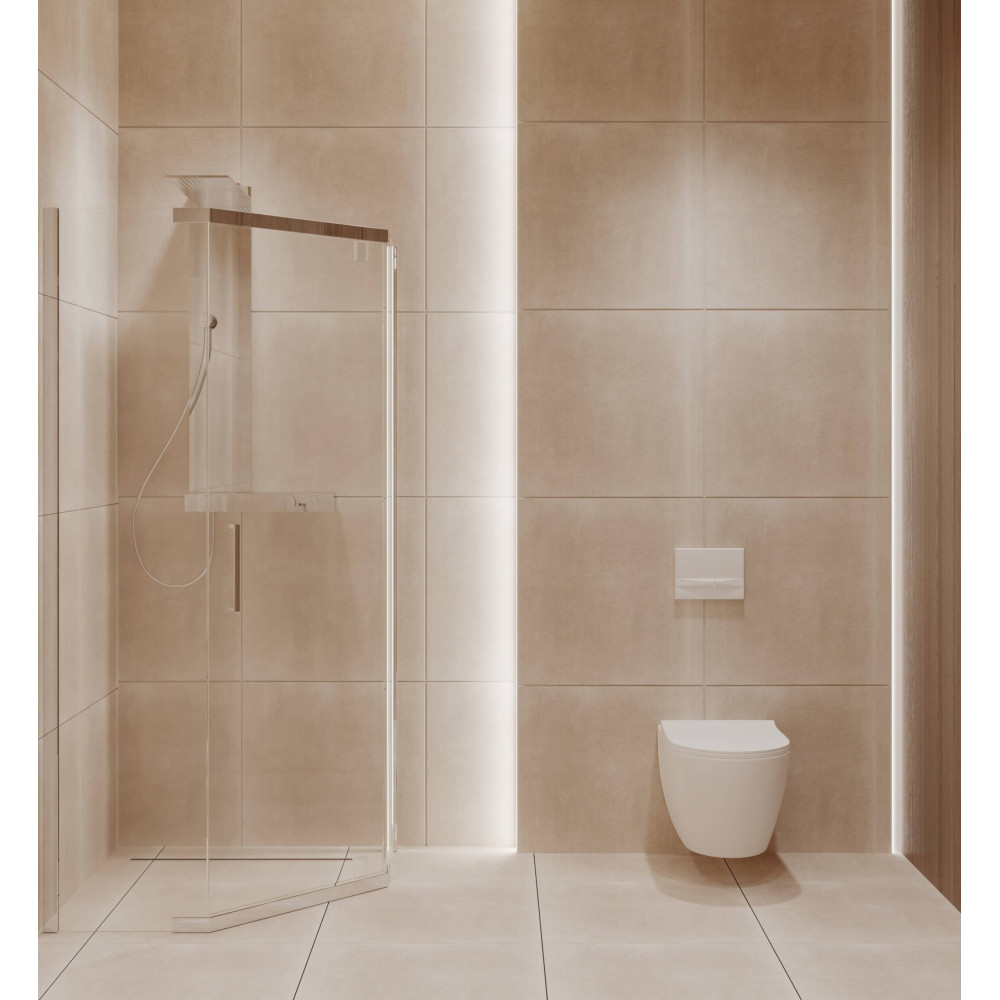 Унитаз подвесной Berges Okus 082127 безободковый, белый