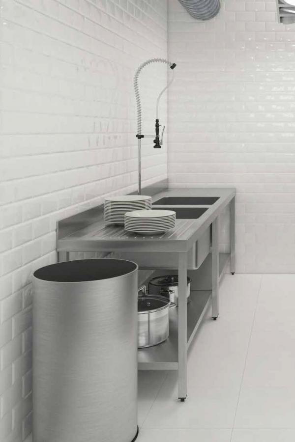 Контейнер для мусора на 150 литров без крышки Nofer 14073.SC.S