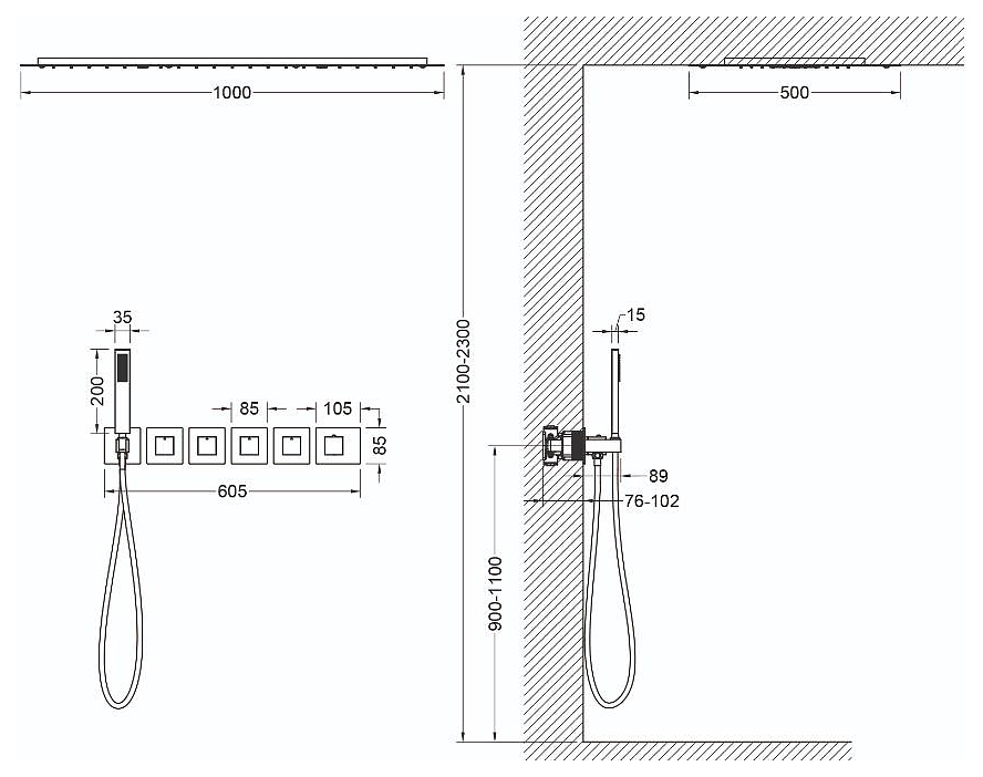 Душевая система Timo Petruma SX-5329/17SM