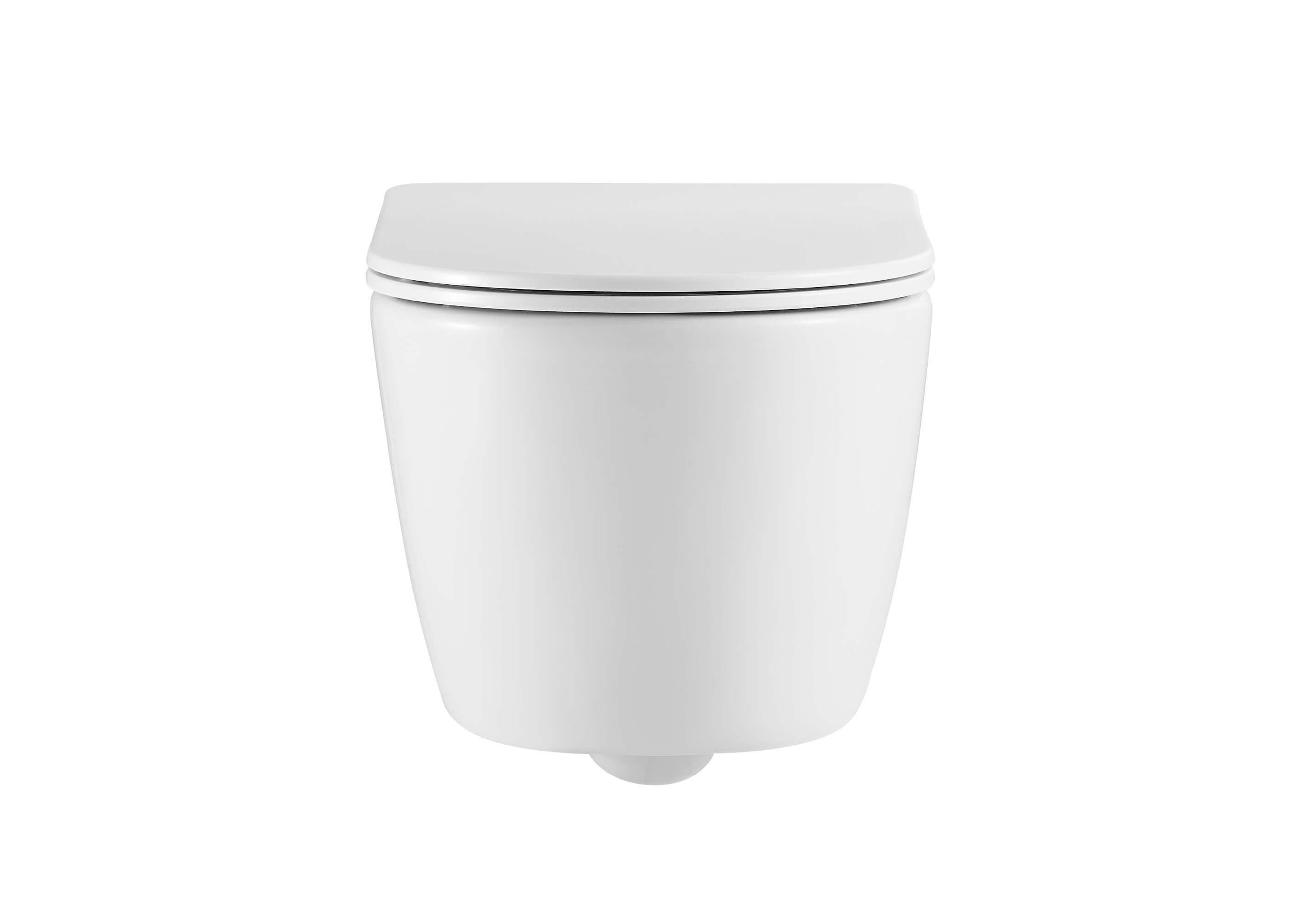 Унитаз подвесной безободковый Aquatek Бетта AQ1253W-00 с сиденьем Soft Close