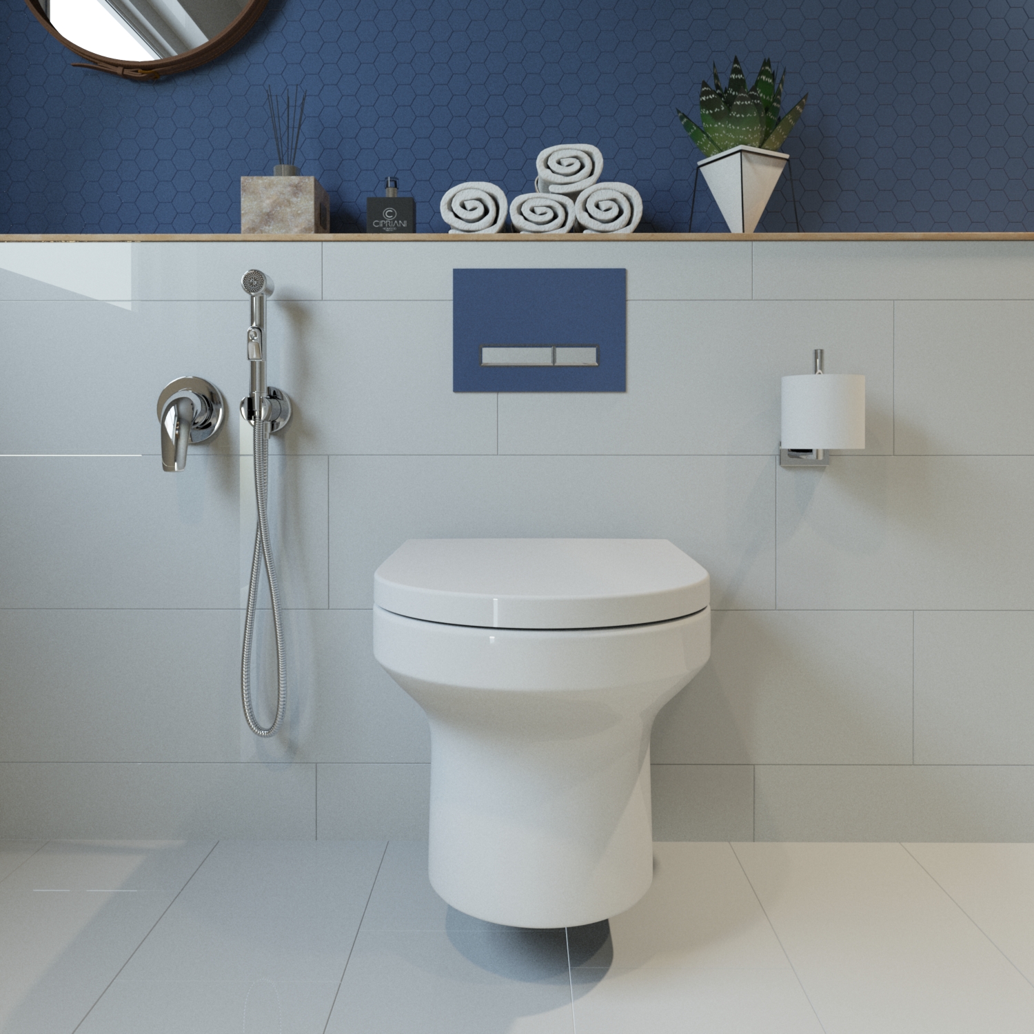 Подвесной унитаз Lavinia Boho Grance Hill Rimless 3307001R