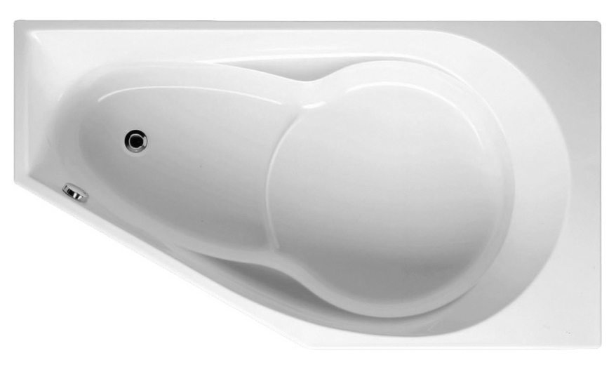 Акриловая ванна RIHO Yukon Plug & Play L 160х90