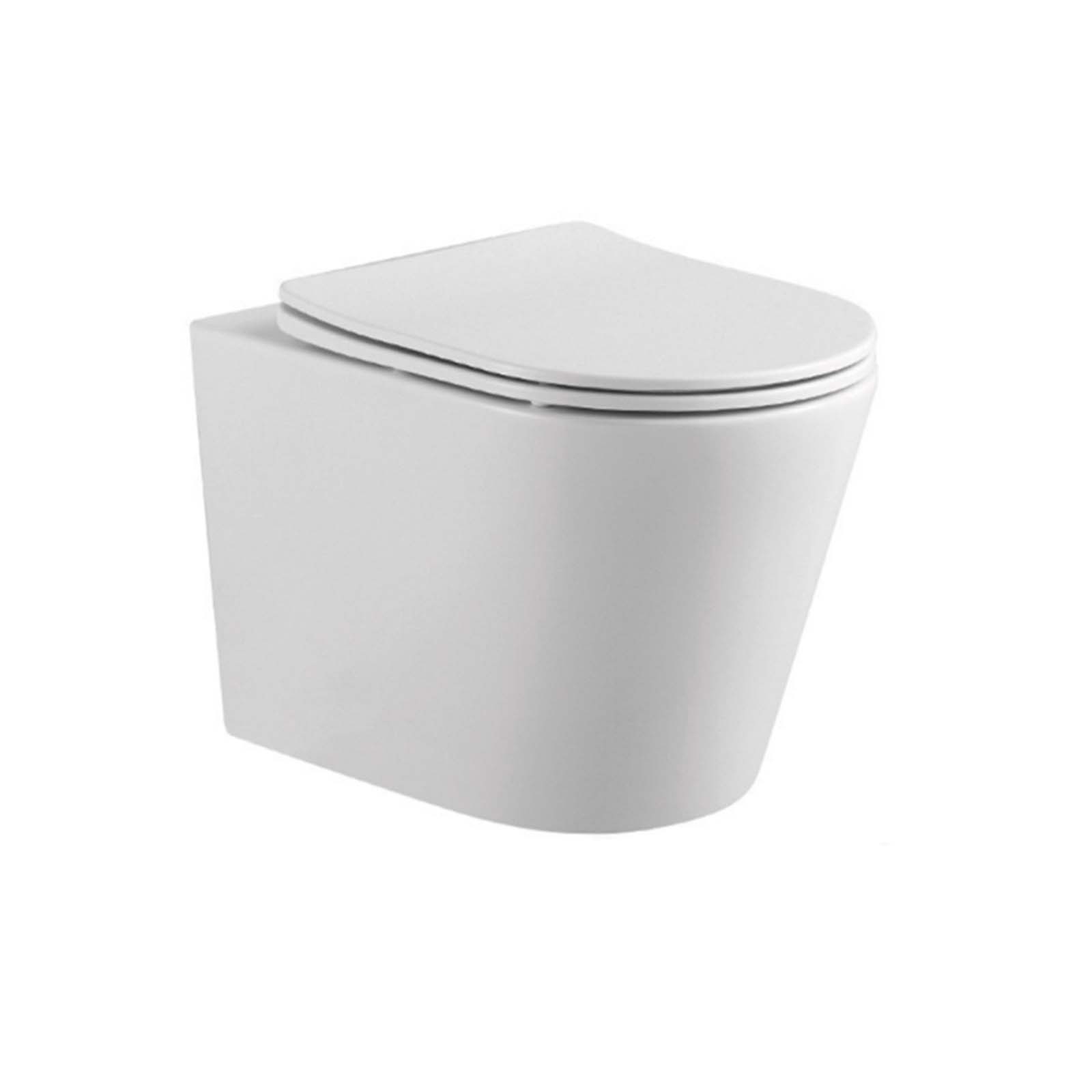 Унитаз подвесной безободковый Aquatek Вега AQ1904T-00 с сиденьем Soft Close