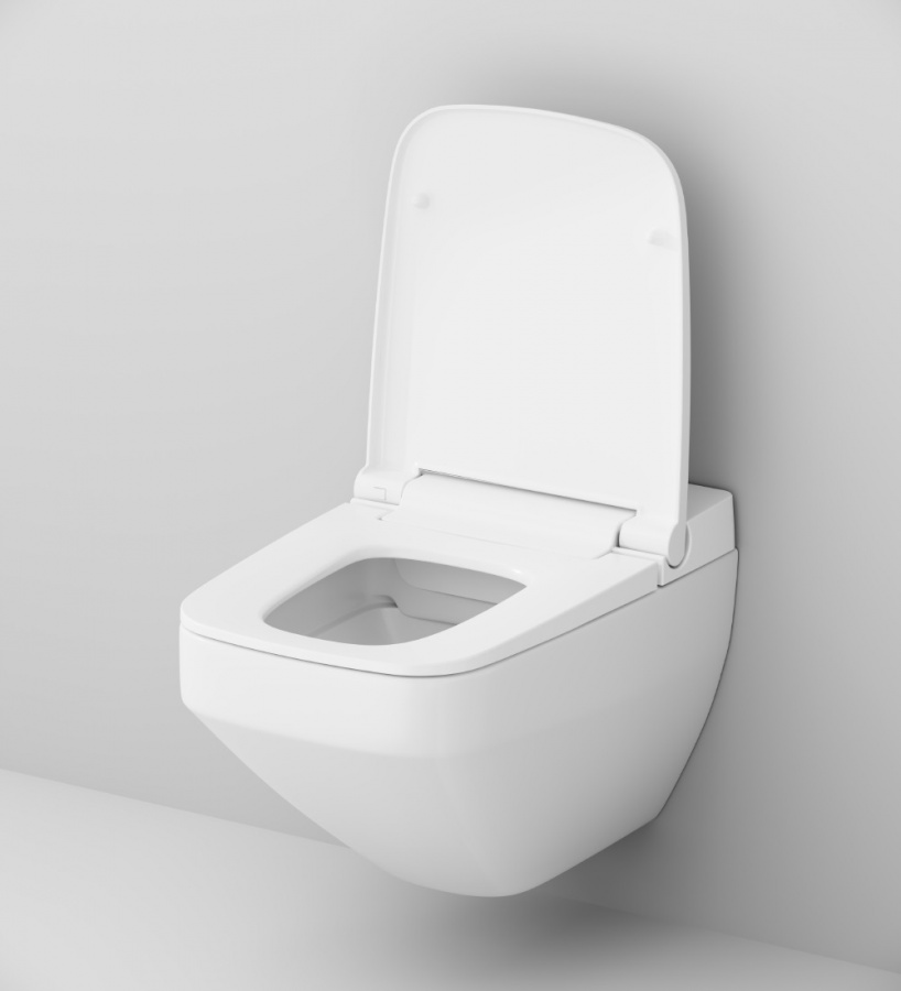 Инсталляция с подвесным унитазом AM.PM Inspire 2.0 FlashClean, с электронной крышкой-биде CleanCare и клавишей