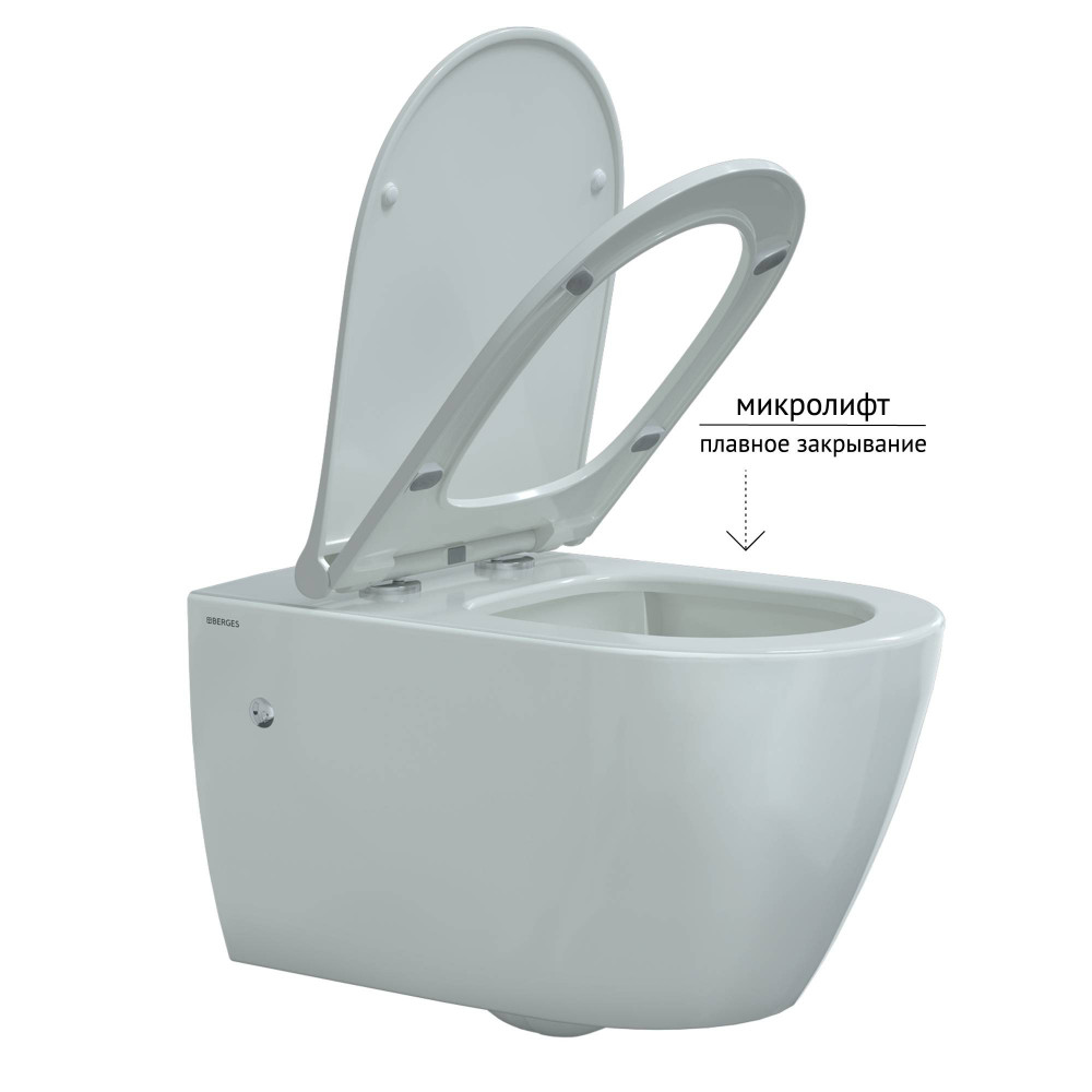 Система инсталляции с унитазом Berges Novum525 Mascon L1 043266