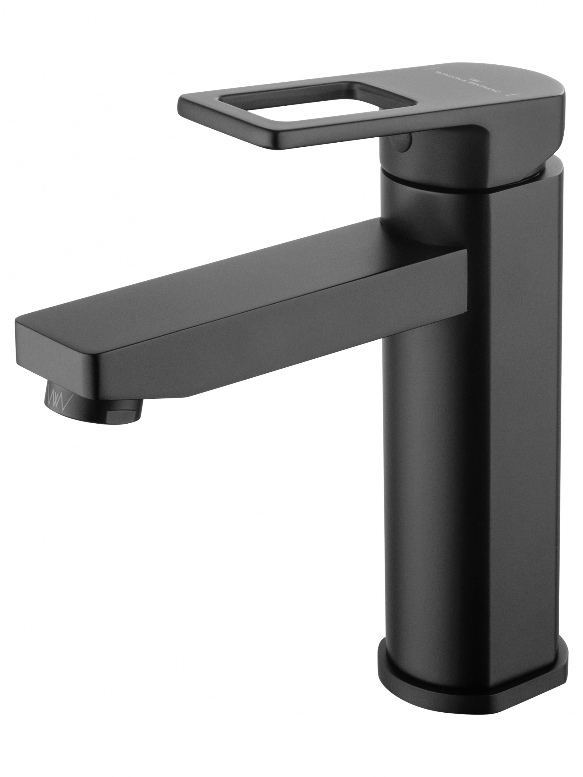 Смеситель для раковины WONZON & WOGHAND FRAME, Черный матовый WW-88139010-MB