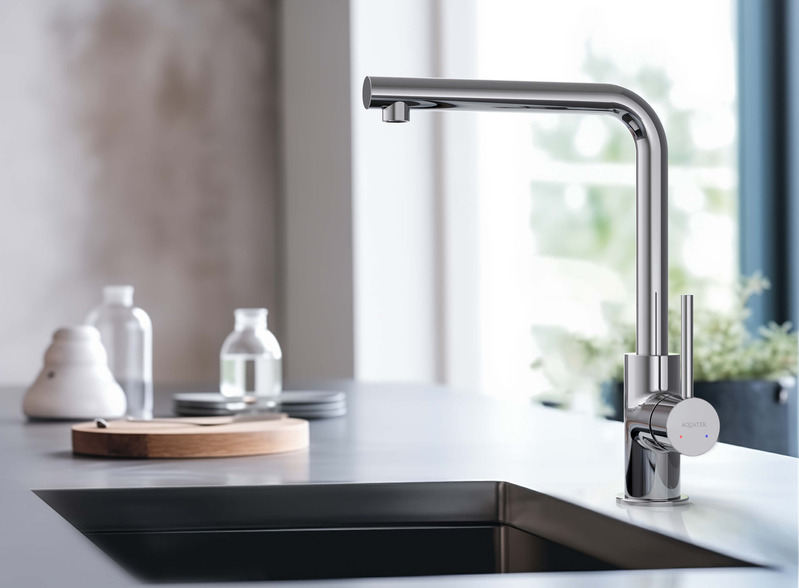 Смеситель Aquatek Европа AQ1380CR для кухни