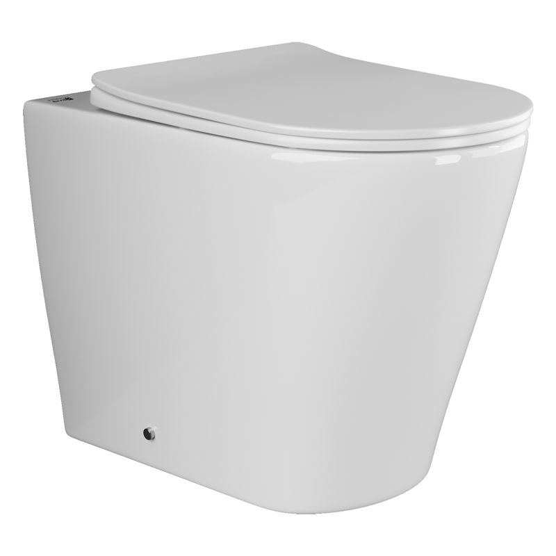 Унитаз приставной Ceramica Nova Highlight CN1812 с микролифтом, безободковый