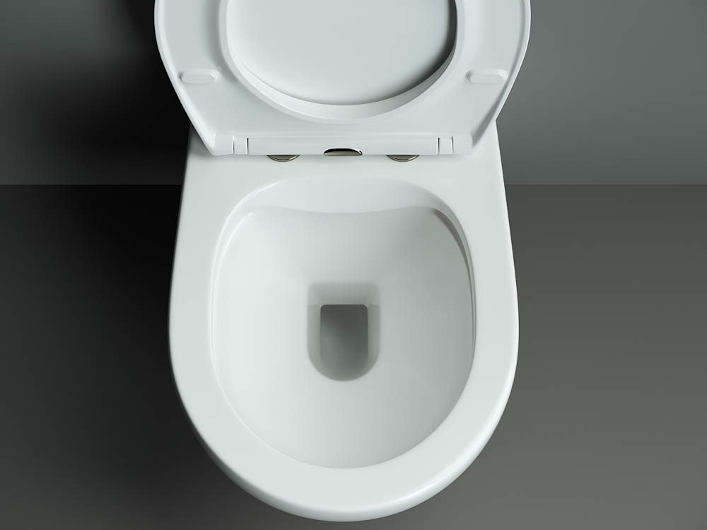 Унитаз подвесной Ceramica Nova Pearl Rimless CN8001