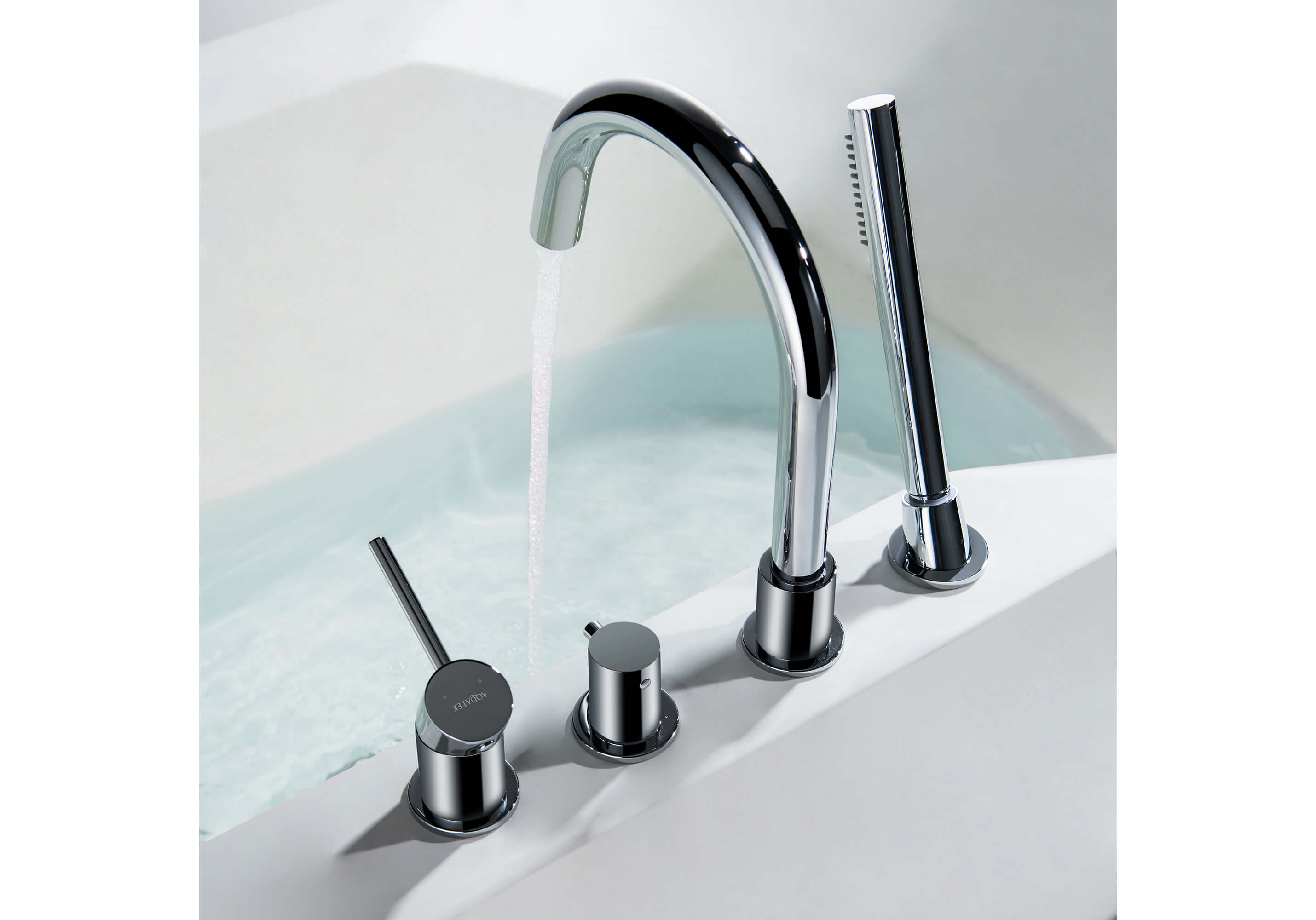 Смеситель Aquatek Европа AQ1348CR на борт ванны