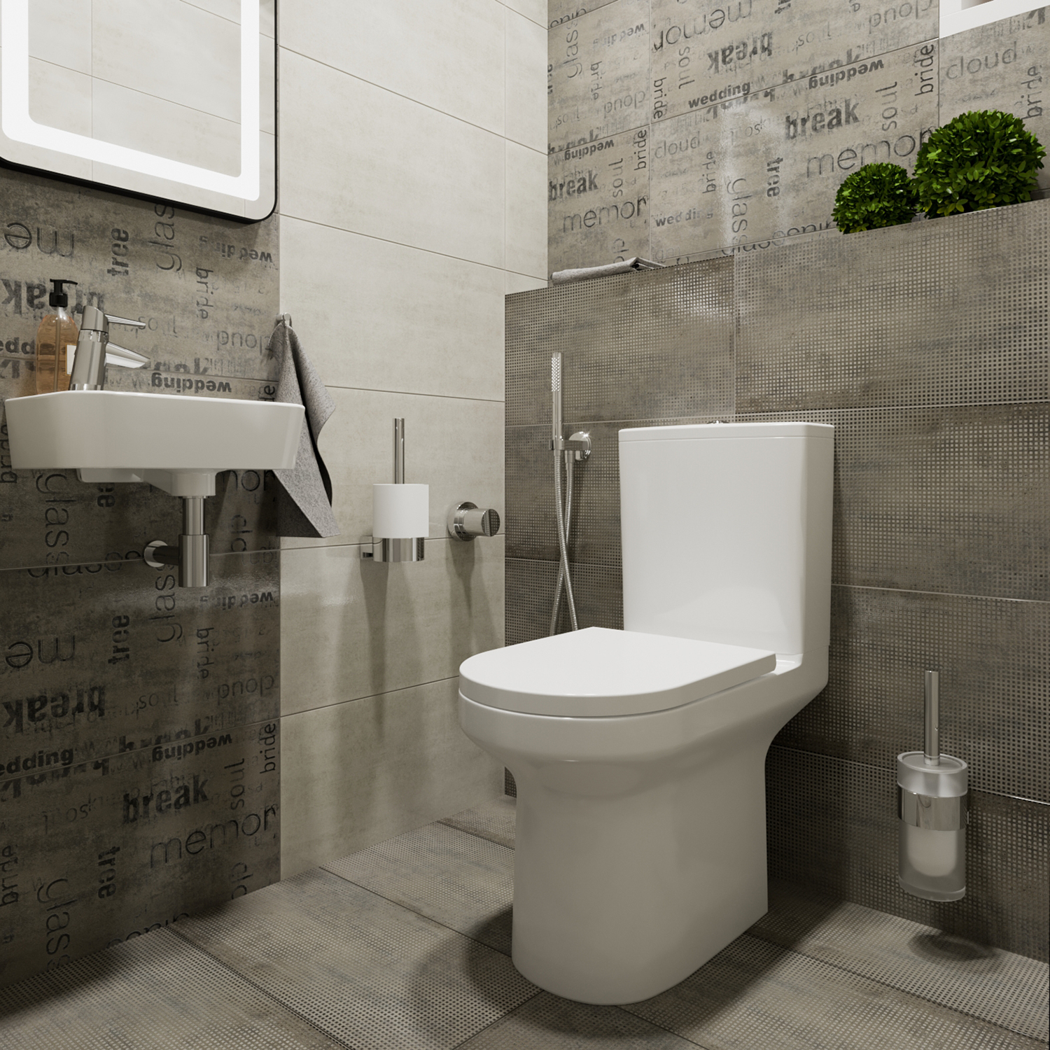 Напольный унитаз Lavinia Boho Grance Hill Rimless 3307002R