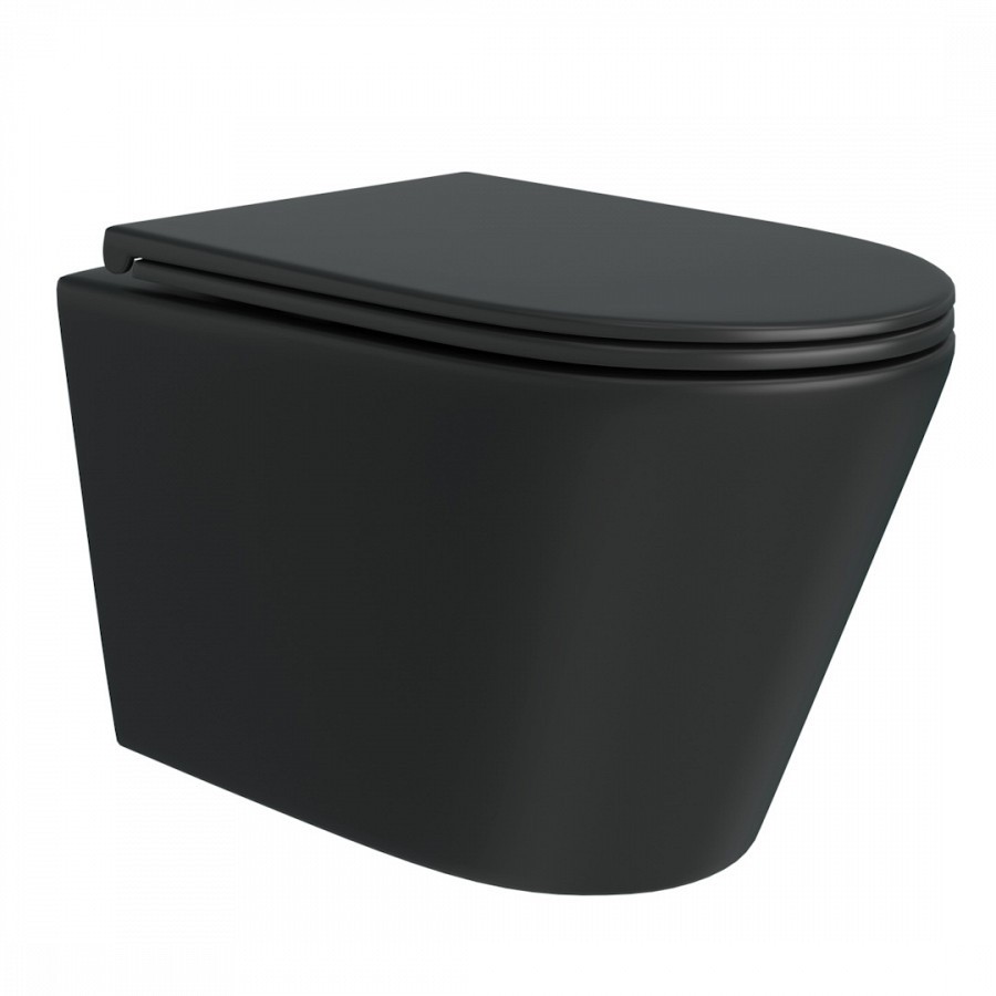 Унитаз подвесной ALPEN Elegant ALP2440201MB черный