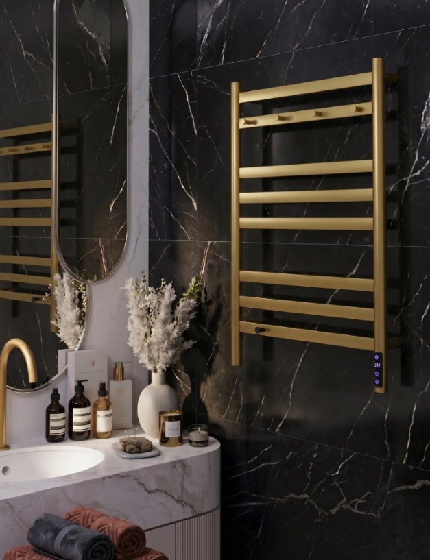 Полотенцесушитель электрический Lemark Сибирь LM17585GL 800x500