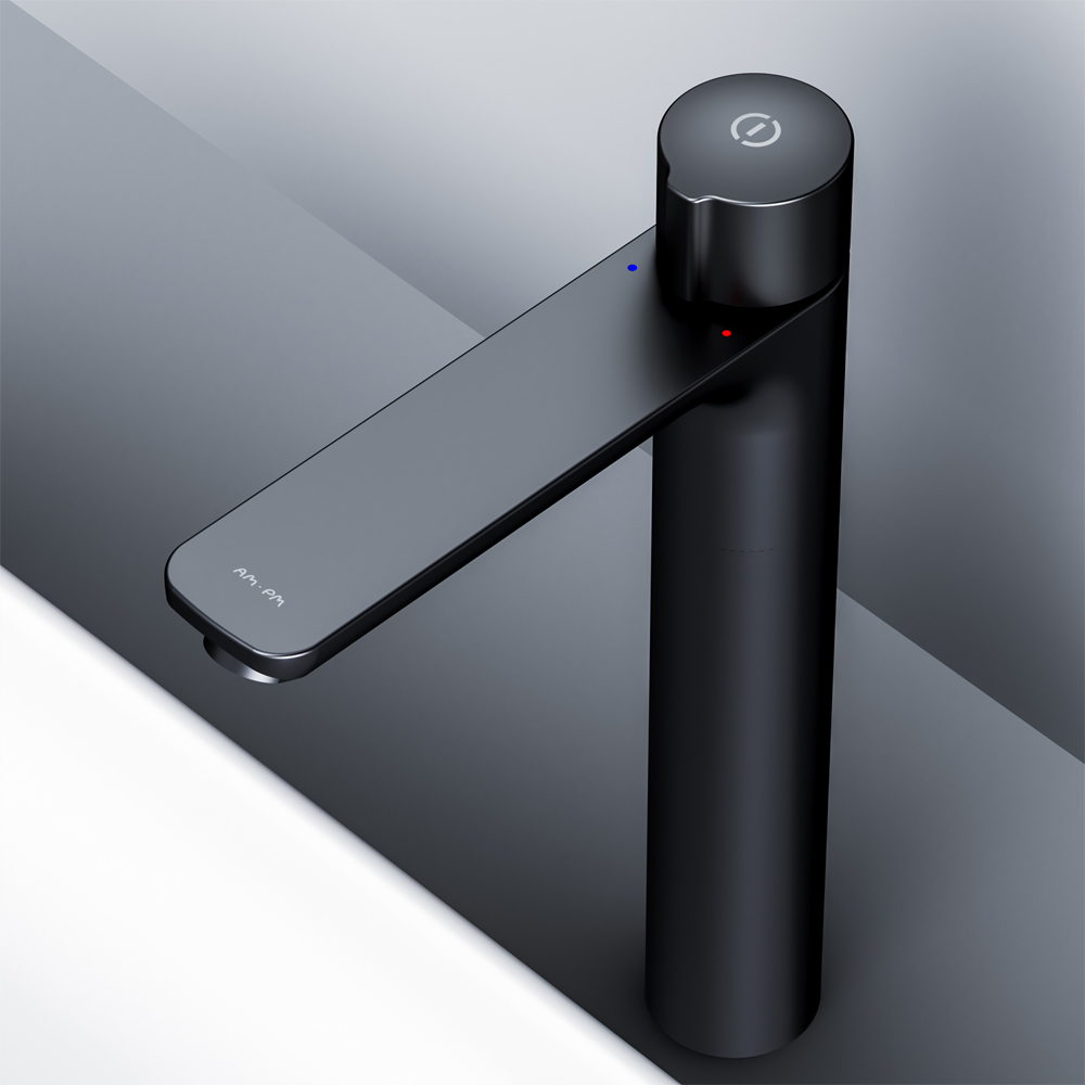 Смеситель для раковины высокий AM.PM X-Joy F85A92522 нажимной TouchReel
