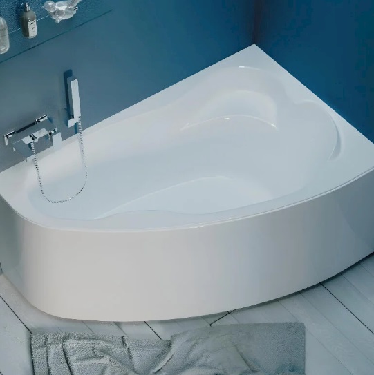 Ванна акриловая 1MarKa Lil 140x90 см R Премиум
