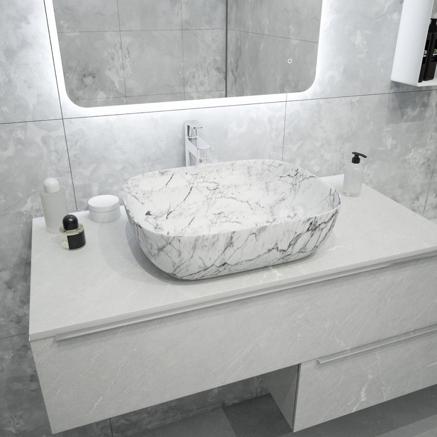 Раковина накладная Alpen Elegant ALP2450393 50 см