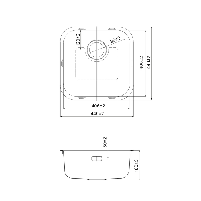 Мойка встраиваемая Iddis Mate MAT44S0i77