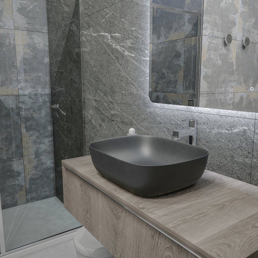 Раковина накладная Alpen Elegant ALP2450391 50 см