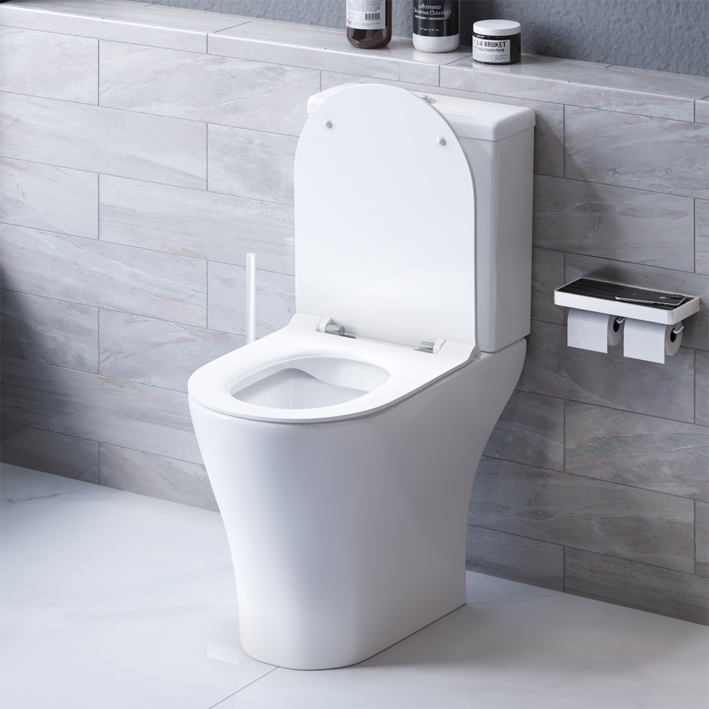 Унитаз-компакт AM.PM Sirius безободковый, с сиденьем микролифт