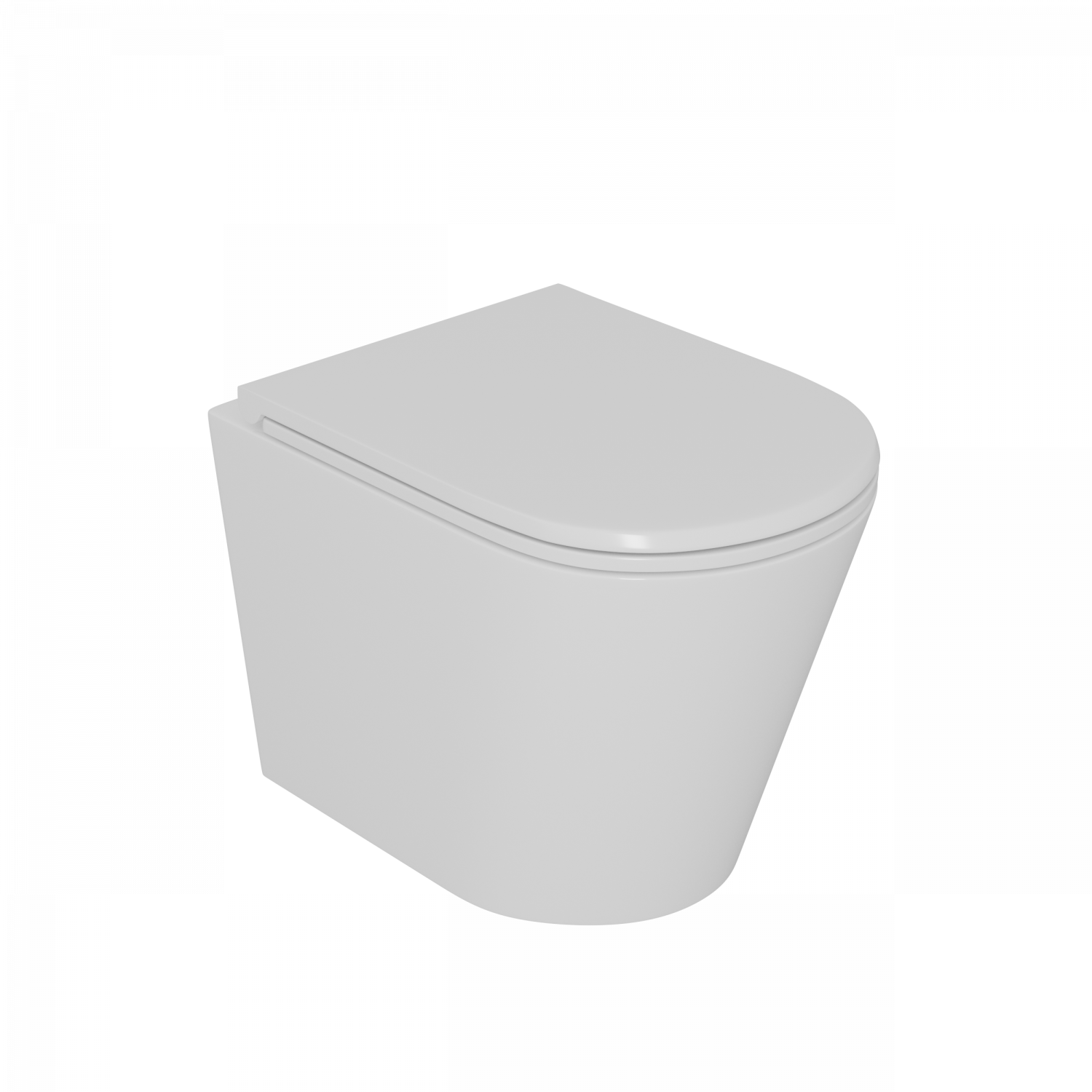 Унитаз подвесной D&K Venice DT1026516 безободковый (торнадо), белый