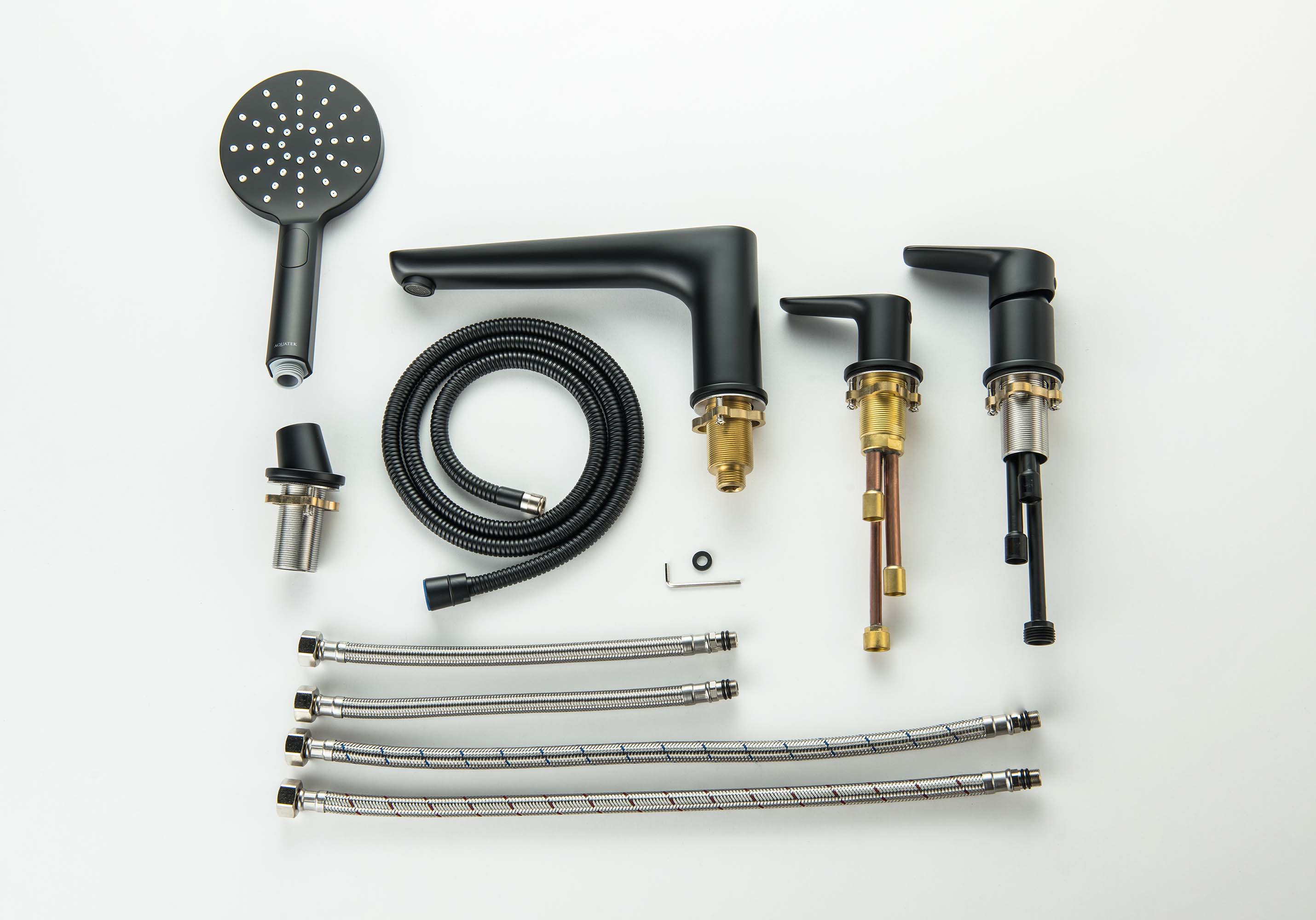 Смеситель Aquatek Вега AQ1148MB на борт ванны