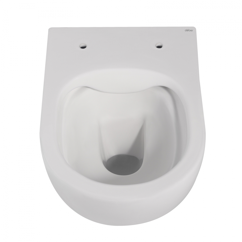 Унитаз Abber Bequem AC1100MW подвесной белый матовый, безободковый