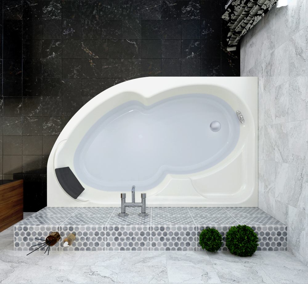 Акриловая ванна Lavinia Boho Grance Hill 3703170L 170x105 левая