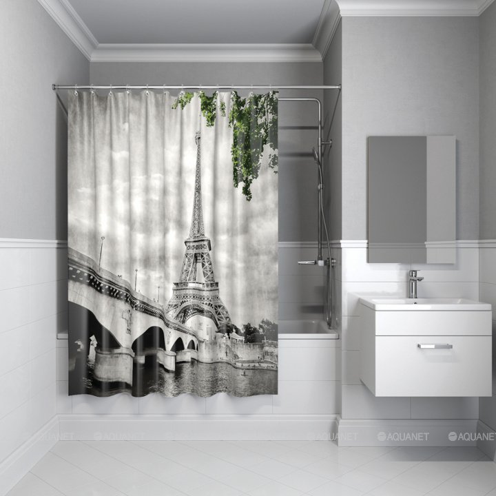 Штора для ванной Iddis Paris days 541P18Ri11