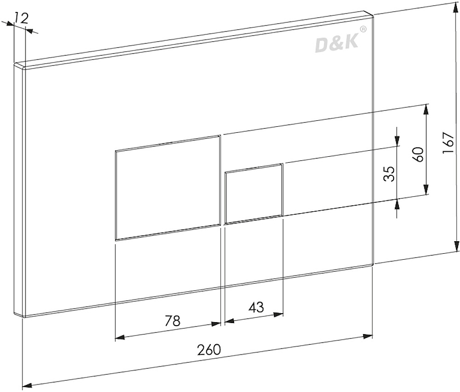 Унитаз подвесной с инсталляцией, сиденьем и клавишей смыва D&K DS1021606