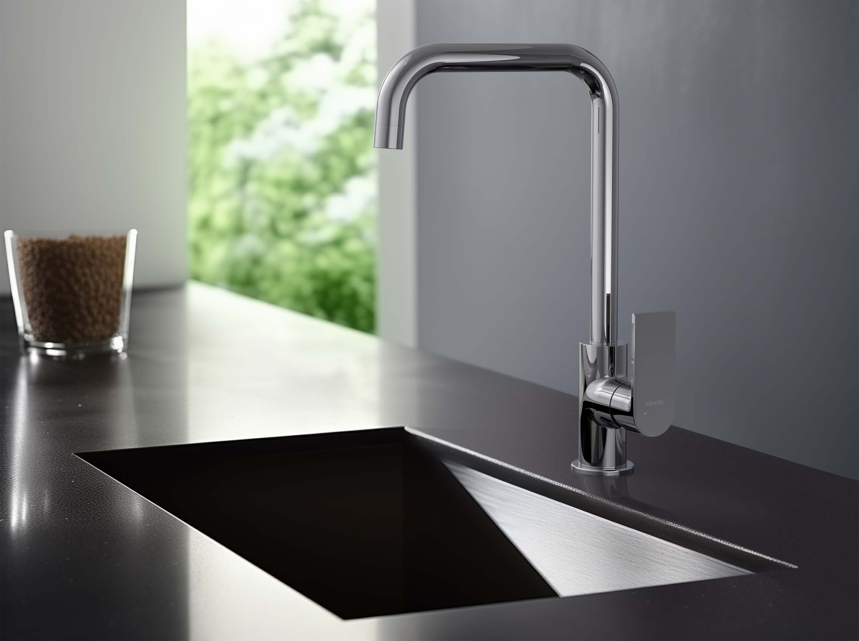 Смеситель Aquatek Лира AQ1480CR для кухни