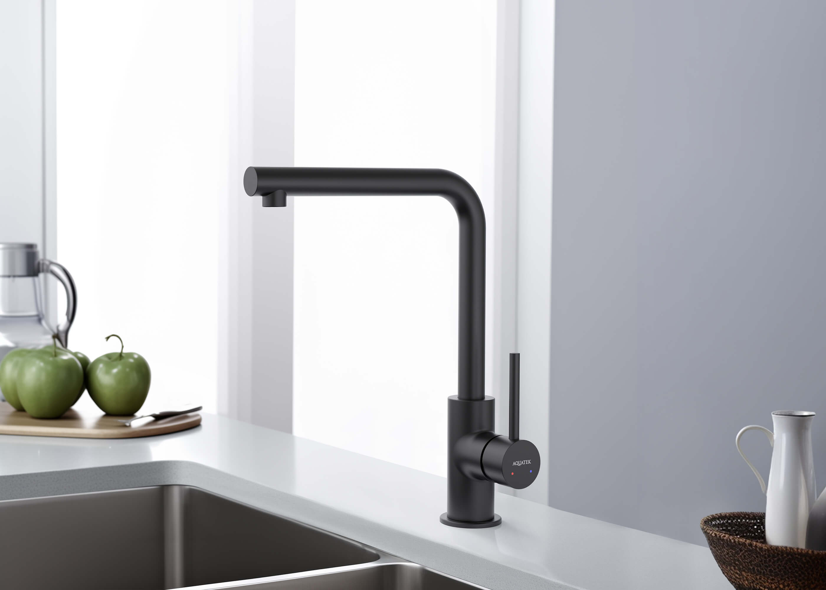 Смеситель Aquatek Европа AQ1380MB для кухни