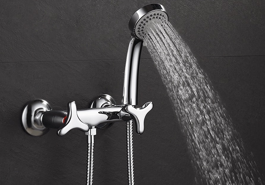 Смеситель для душа D&K Hessen Goethe DA1383141 хром