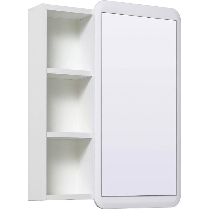Зеркальный шкаф Runo Капри 55х75 белый