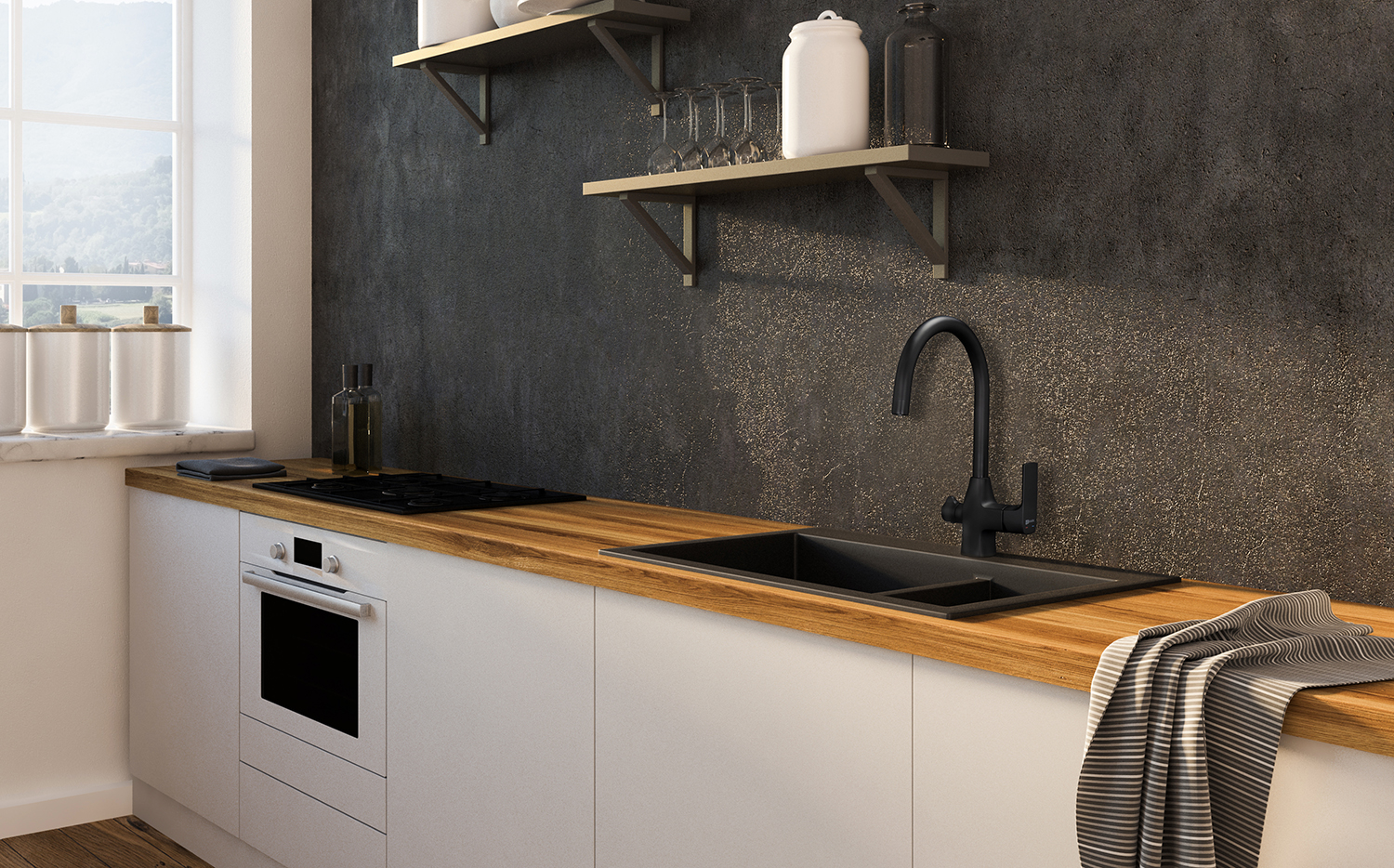 Смеситель Lemark Ursus LM7261BL для кухни с подключением к фильтру с питьевой водой