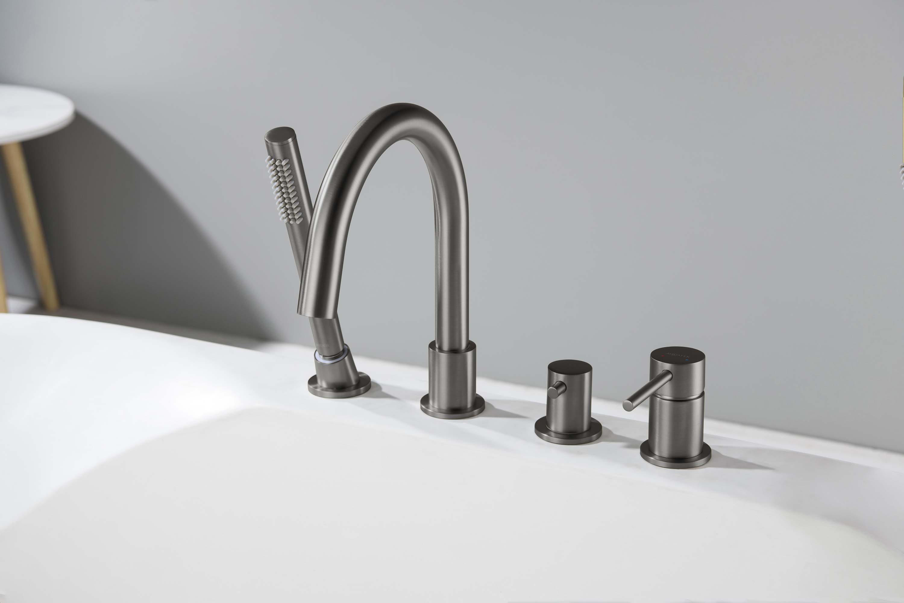 Смеситель Aquatek Европа AQ1348BGM на борт ванны