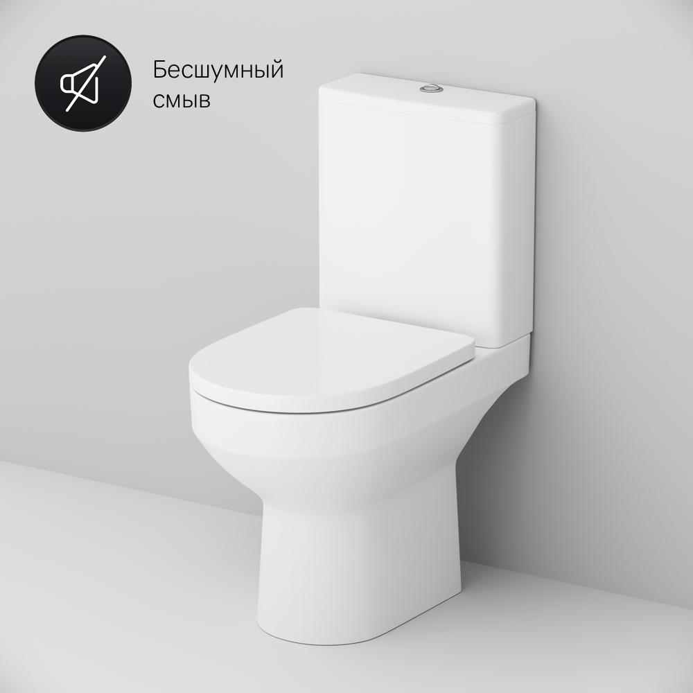 Унитаз-компакт AM.PM Spirit 2.0 с сиденьем микролифт