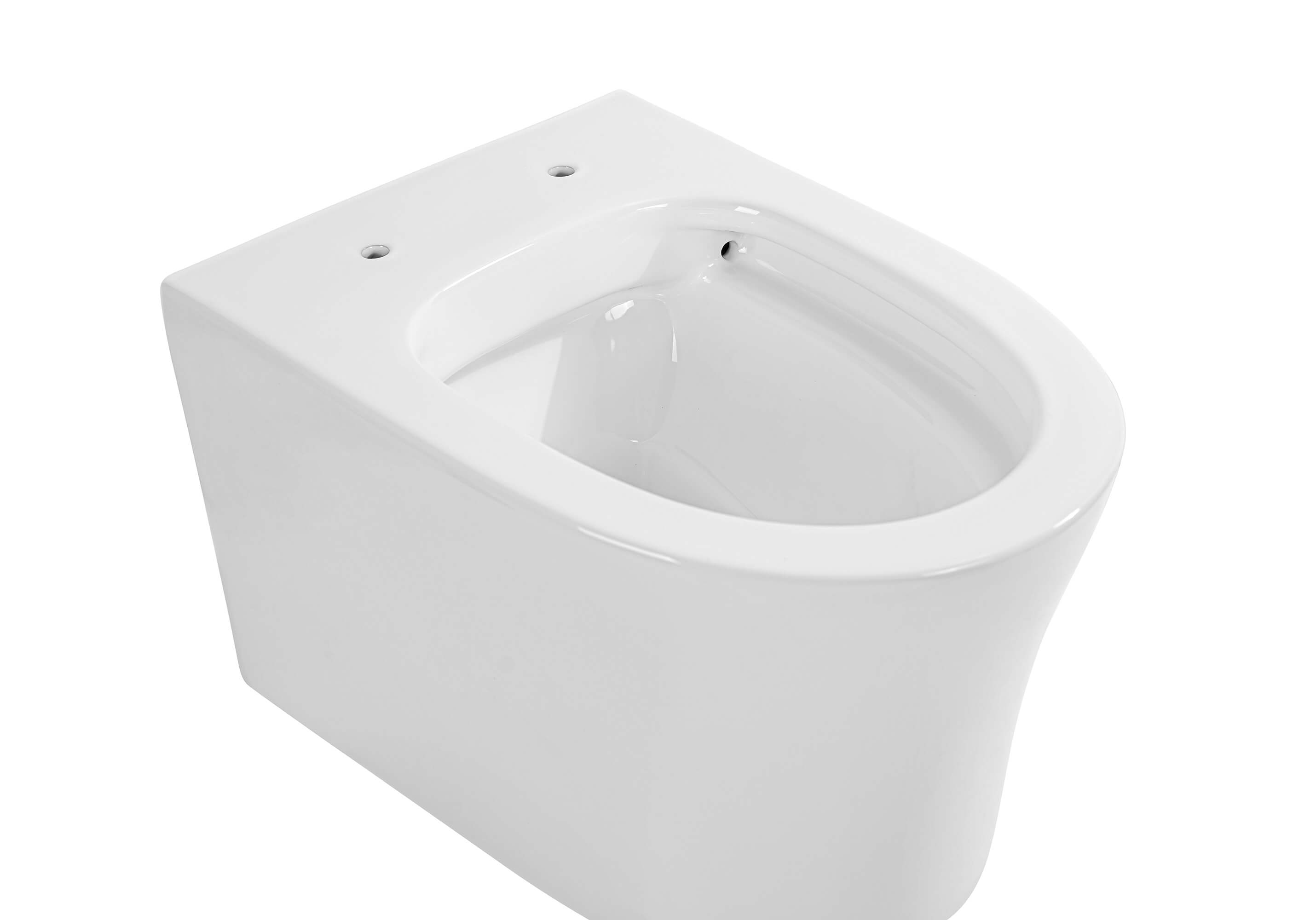 Унитаз подвесной безободковый Aquatek Ника AQ2009-00 с сиденьем Soft Close