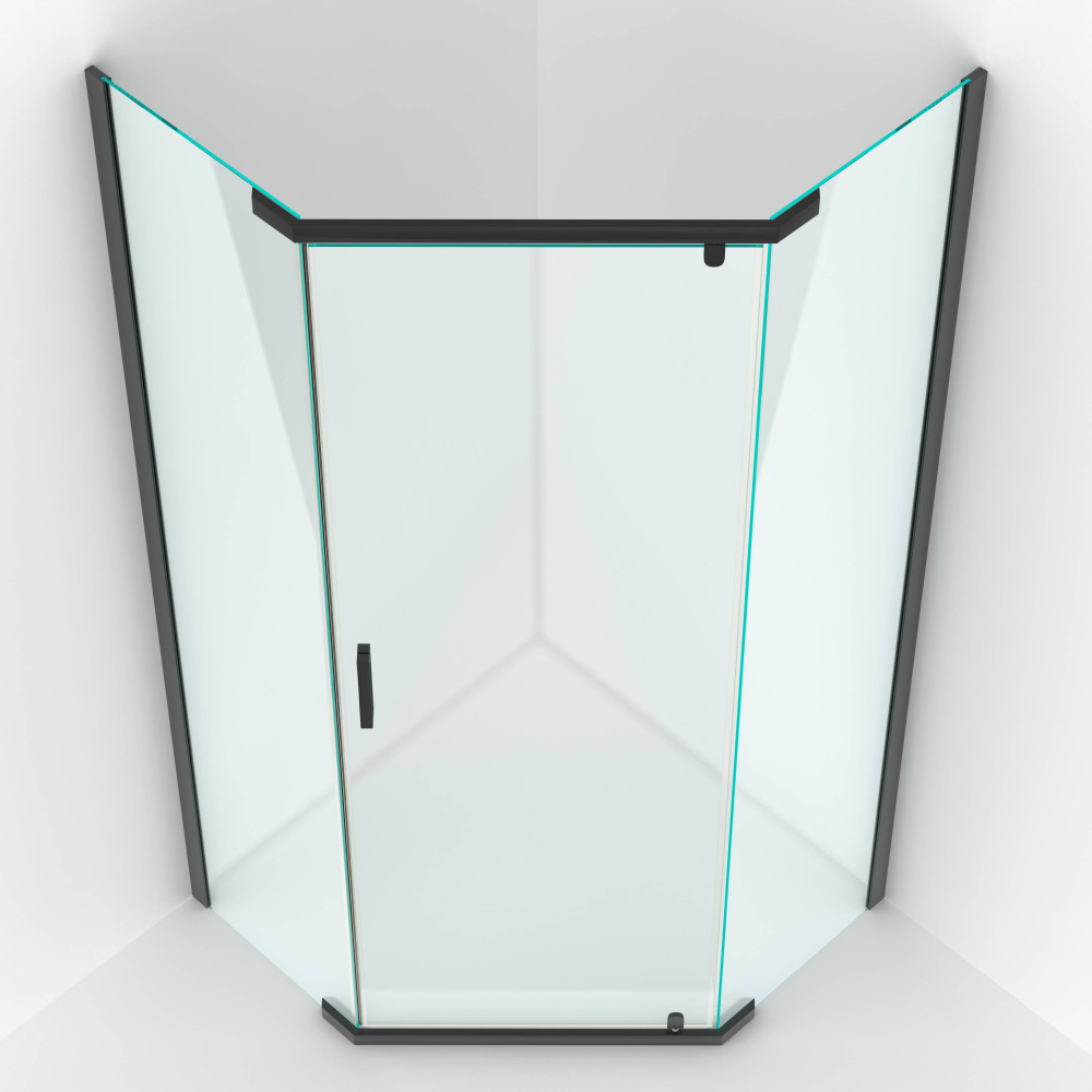 Душевой уголок Berges Solo T Black 061110 100х100