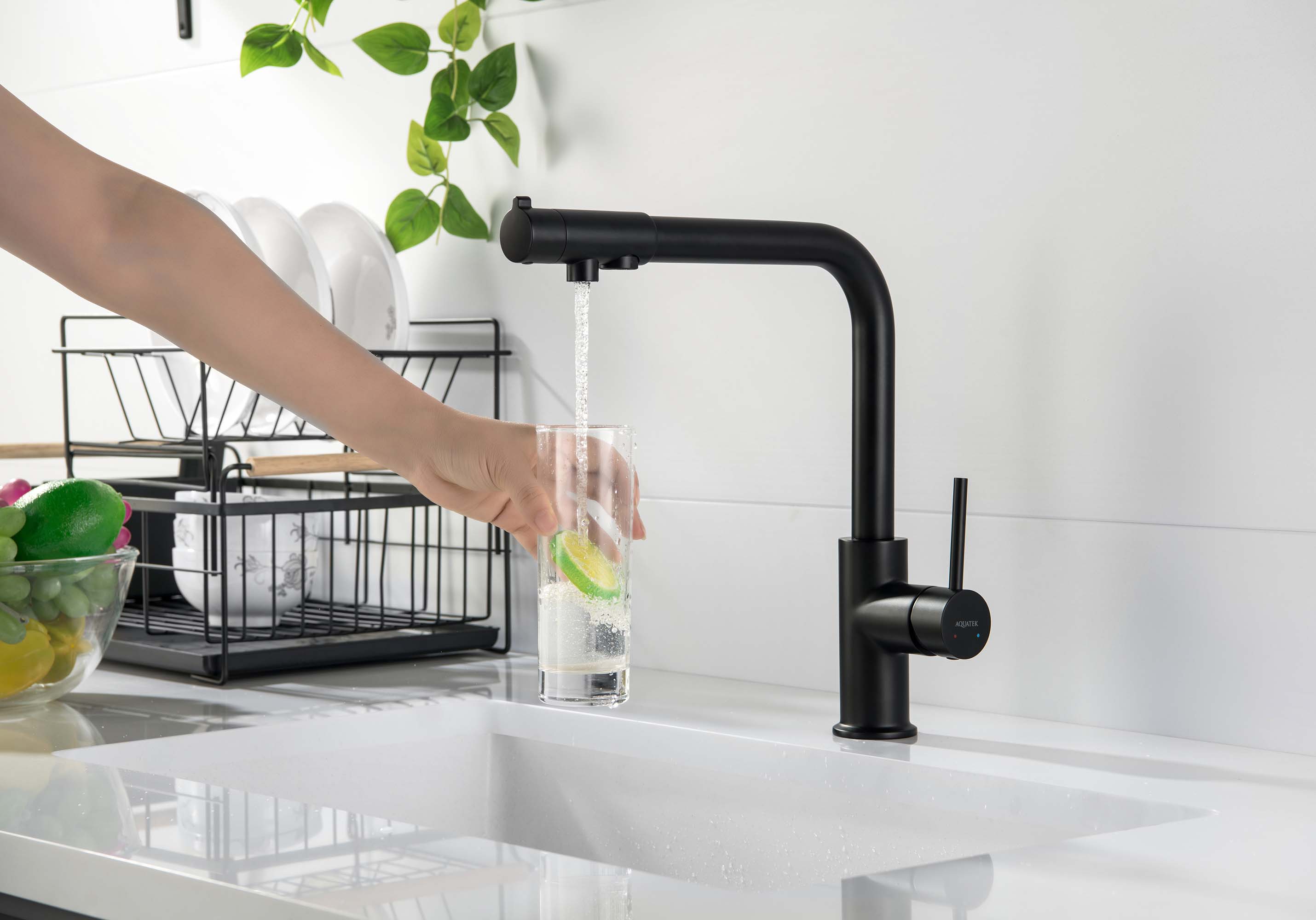 Смеситель Aquatek Европа AQ1386MB для кухни