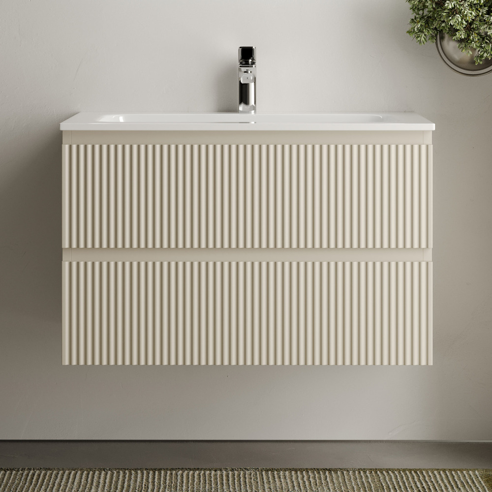 Тумба под раковину Sancos Snob R 80 см, Beige