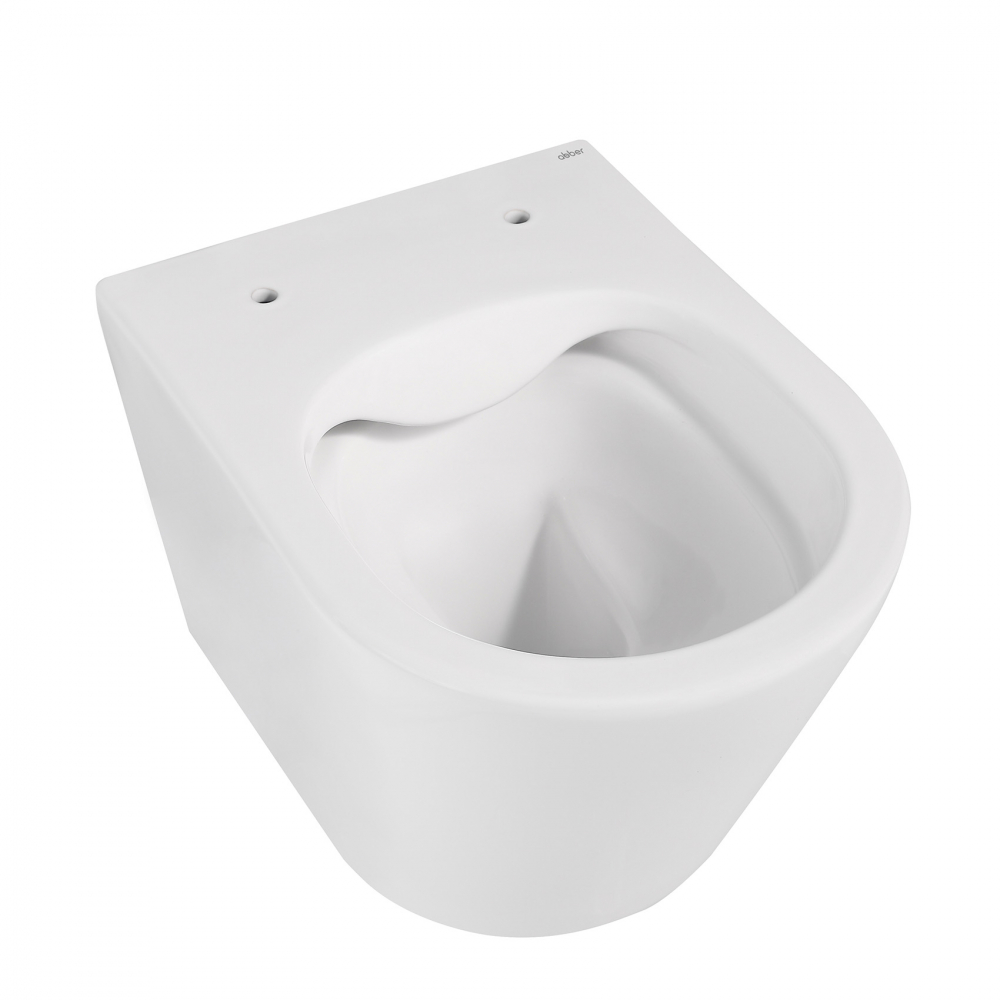 Унитаз Abber Bequem AC1102MW подвесной белый матовый, безободковый