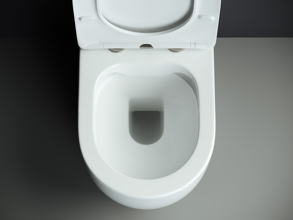 Унитаз-компакт Ceramica Nova Mia CN1801 с микролифтом, безободковый