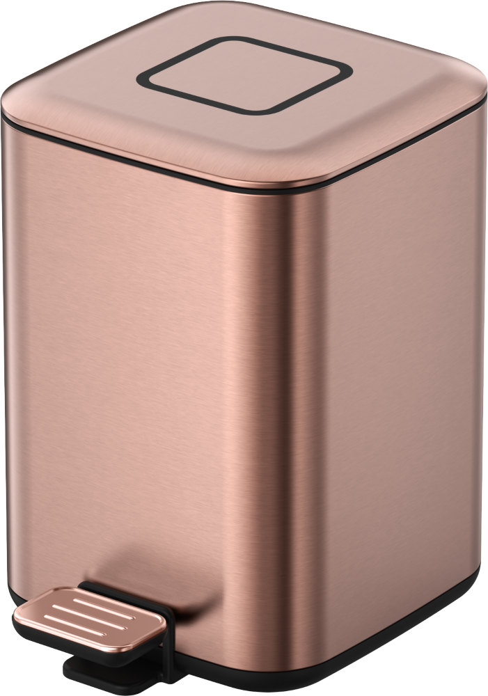 Ведро квадратное Boheme COPPER BRUSHED 10948-CB