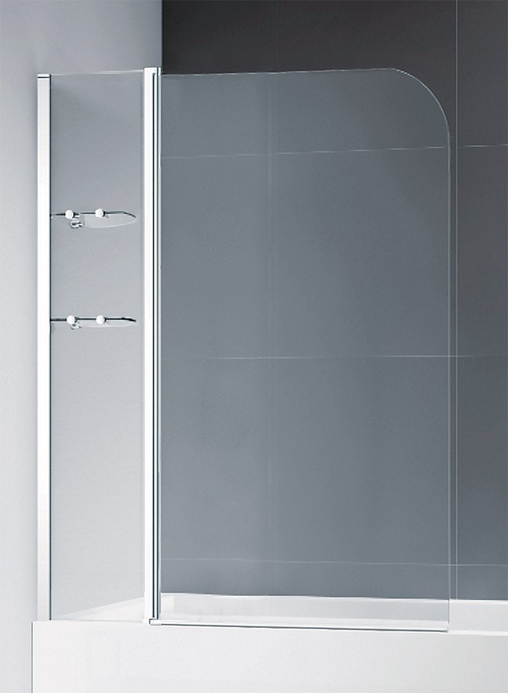 Душевая шторка Cezares ECO-O-V-12-120/140-C-Cr