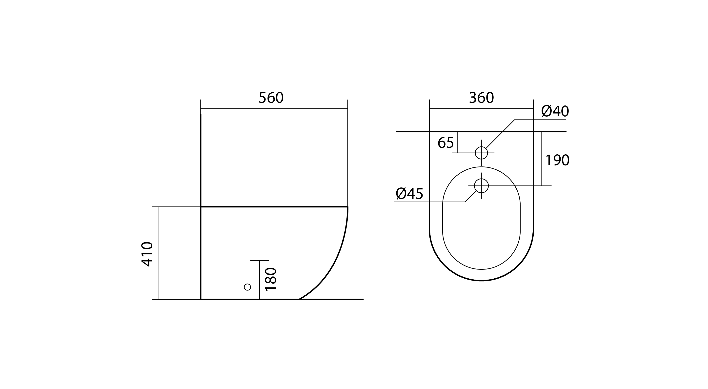 Напольное биде Aquatek Европа AQ1017-00