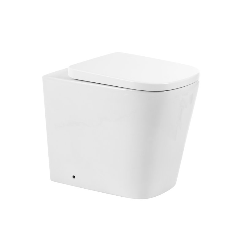 Унитаз приставной BelBagno Albano безободковый