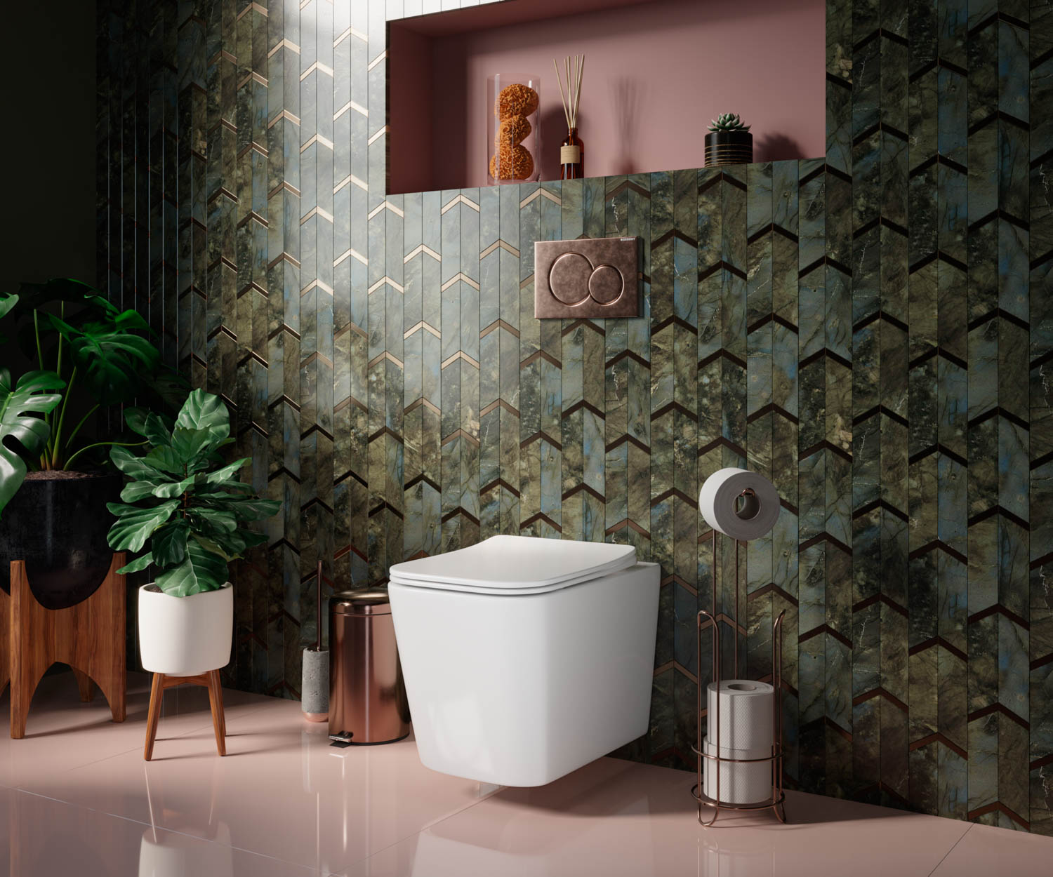 Унитаз подвесной Ceramica Nova Cubic CN1806 с микролифтом, безободковый