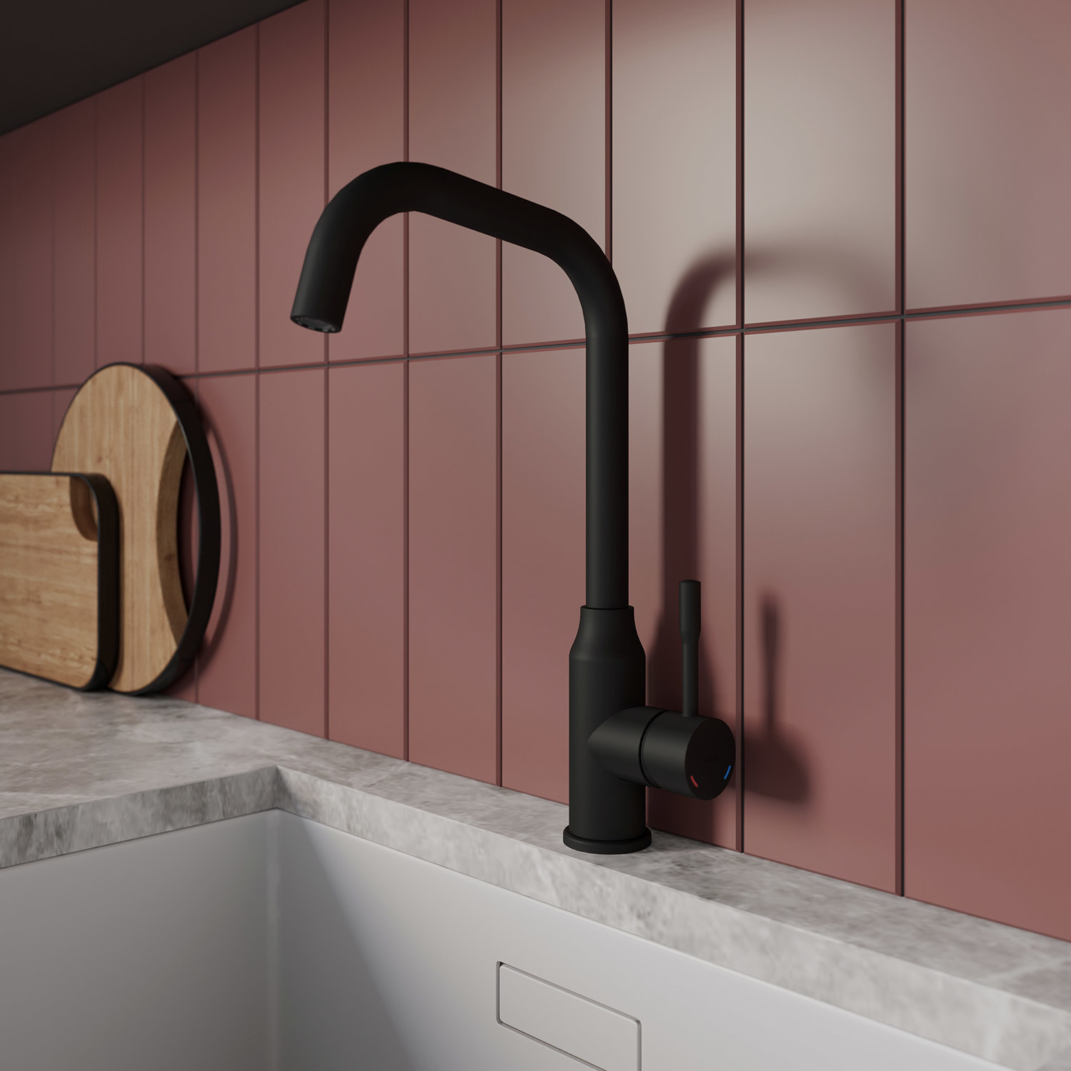 Смеситель для кухни Milardo Meal M01BLL0M05