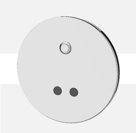 Автоматический встраиваемый смыв для унитаза с кнопкой Nofer 07292.B