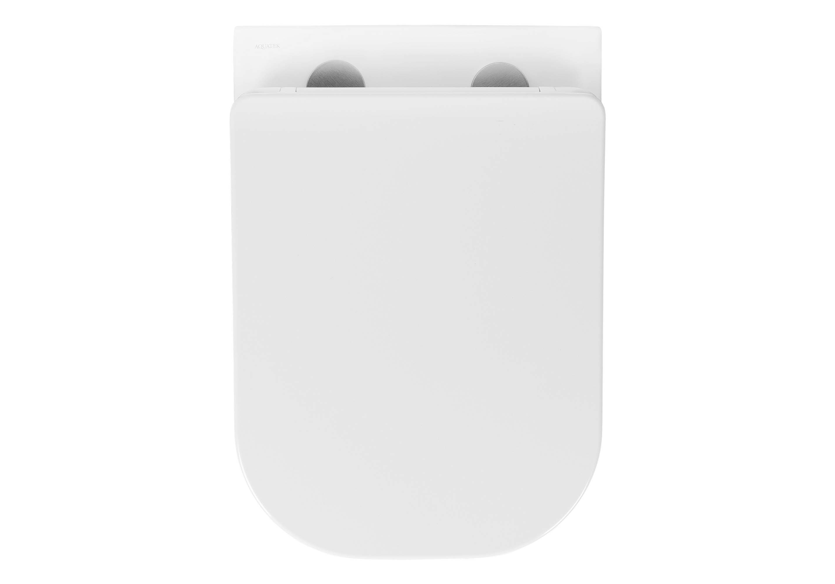 Унитаз подвесной безободковый Aquatek Дива AQ2012-00 с сиденьем Soft Close